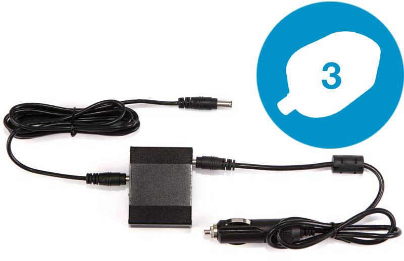 Transcend miniCPAP DC battery adaptor