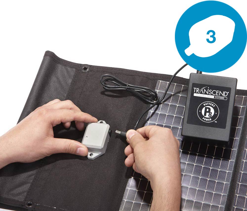 Transcend miniCPAP solar battery charger